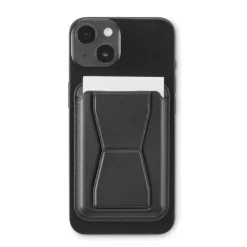 Magnetyczny uchwyt na kartę PU / Czarny MO2654-03