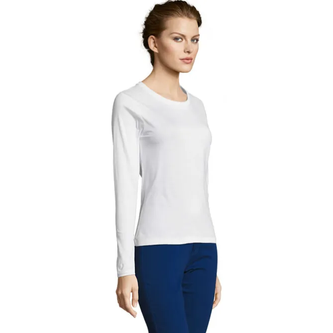 MAJESTIC Damski T-SHIRT 150 / Biały S11425-WH-S