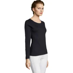 MAJESTIC Damski T-SHIRT 150 / Granatowy S11425-NY-XXL