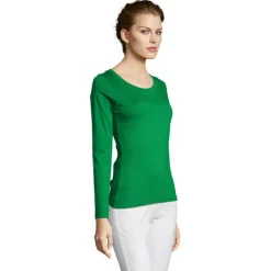 MAJESTIC Damski T-SHIRT 150 / Zielony S11425-KG-S