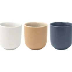 Male filiżanki ceramiczne do espresso o pojemności 90 ml - zestaw 2 sztuk / Biały 12639701