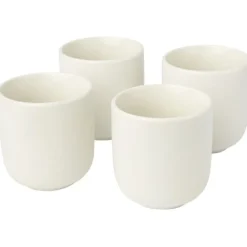 Male 4 sztuki, filiżanka do espresso o pojemności 90 ml / Biały 11331701
