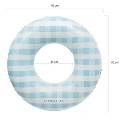 Materac do pływania koło donut / Niebieski OGFL003-32