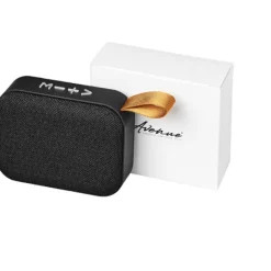 Materiałowy głośnik Bluetooth® Fashion / Szary 12413301