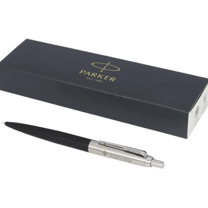 Matowy długopis Jotter XL z chromowanym wykończeniem / Czarny 10732700