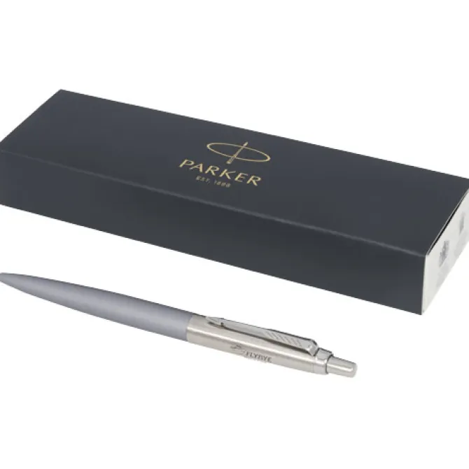 Matowy długopis Jotter XL z chromowanym wykończeniem / Szary 10732702