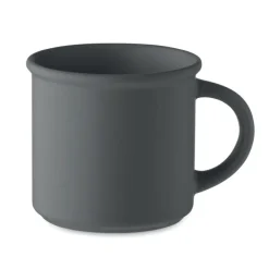 Matowy kubek ceramiczny 300 ml / Kamienny Szary MO2455-15
