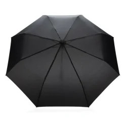Mały bambusowy parasol 20.5" AWARE™ RPET / Czarny P850.571