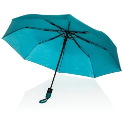 Mały parasol automatyczny 21" AWARE™ RPET / Zielony P850.437