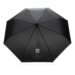 Mały parasol manualny 21" AWARE RPET / Czarny P850.581