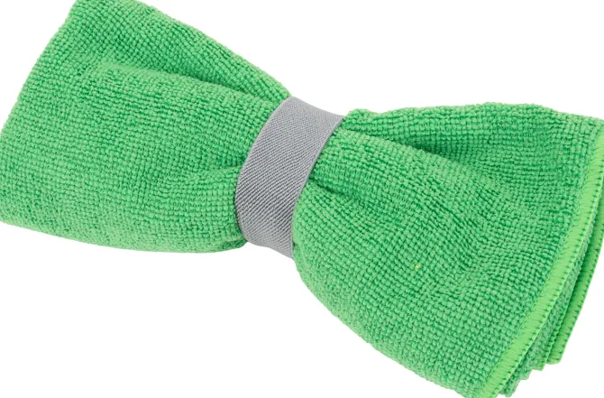 Mały ręcznik z mikrofibry 160 g/m² HUGH / Zielony 7475409