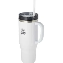 Melbourne kubek ze słomką z certyfikatem RCS 1200 ml / Fioletowy 10080137