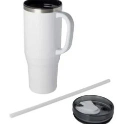 Melbourne kubek ze słomką z certyfikatem RCS 1200 ml / Fioletowy 10080137