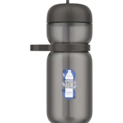 Mepal bidon o pojemności 600 ml z odchylaną pokrywką / Czarny 10091390