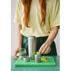 Mepal Ellipse kubek termiczny do herbaty o pojemności 500 ml  / Czarny 10096690