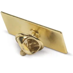 Metalowa przypinka 20x12mm / Satynowozłoty LT99739-N0092