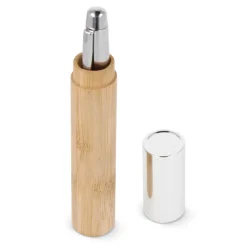 Metalowy bambusowy długopis w tubie / Naturalny LT82172-N0094