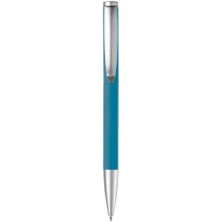 Metalowy długopis Modena miękki dotyk / Niebieski LT87762-N0011