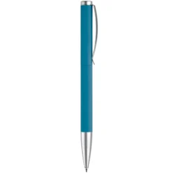 Metalowy długopis Modena miękki dotyk / Niebieski LT87762-N0011