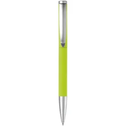 Metalowy długopis Modena miękki dotyk / Jasnozielony LT87762-N0032