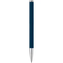 Metalowy długopis Modena miękki dotyk / Ciemnoniebieski LT87762-N0010