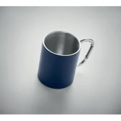 Metalowy dwuścienny kubek300ml / Dark navy MO6873-85
