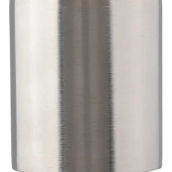 Metalowy kubek 185 ml z karabińczykiem / Granatowy V0646-04