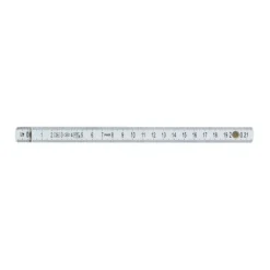 Miara 2m, składana / Biały P6501H-E
