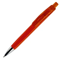 Miękki w dotyku długopis Riva / Czerwony LT80836-N0021