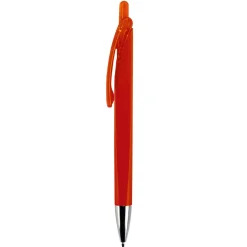 Miękki w dotyku długopis Riva / Czerwony LT80836-N0021