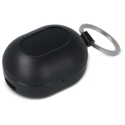 Mini bezprzewodowe słuchawki douszne w rozmiarze breloka / Czarny LT95602-N0002