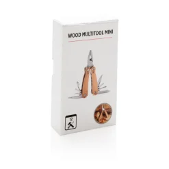 Mini narzędzie wielofunkcyjne, 12 el. / Brązowy P221.379