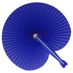 Mini składany wachlarz ręczny / Niebieski LT90526-N0011