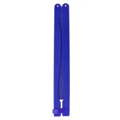 Mini składany wachlarz ręczny / Niebieski LT90526-N0011