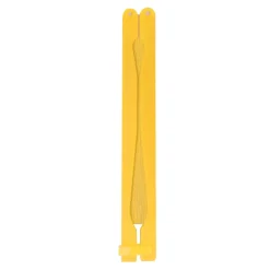Mini składany wachlarz ręczny / żółty LT90526-N0041