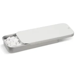 Mini wysuwana puszka z miętówkami / Srebrny LT91792-N0005