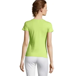 MISS Damski T-SHIRT 150g / Apple Green S11386-AG-S