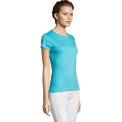 MISS Damski T-SHIRT 150g / Atoll blue S11386-AL-XXL