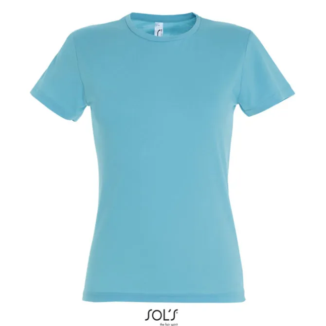 MISS Damski T-SHIRT 150g / Atoll blue S11386-AL-S