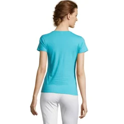 MISS Damski T-SHIRT 150g / Atoll blue S11386-AL-M