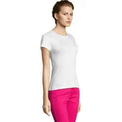 MISS Damski T-SHIRT 150g / Biały S11386-WH-M
