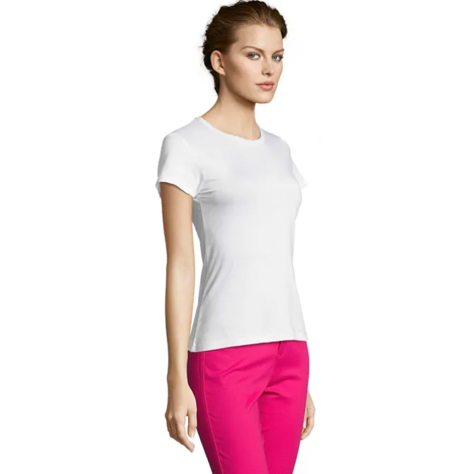 MISS Damski T-SHIRT 150g / Biały S11386-WH-M