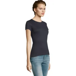 MISS Damski T-SHIRT 150g / Granatowy S11386-NY-M