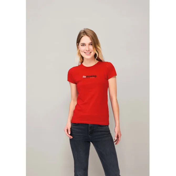 MISS Damski T-SHIRT 150g / Granatowy S11386-NY-M