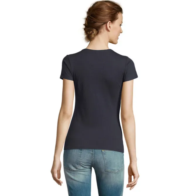 MISS Damski T-SHIRT 150g / Granatowy S11386-NY-M