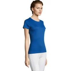 MISS Damski T-SHIRT 150g / Niebieski S11386-RB-L