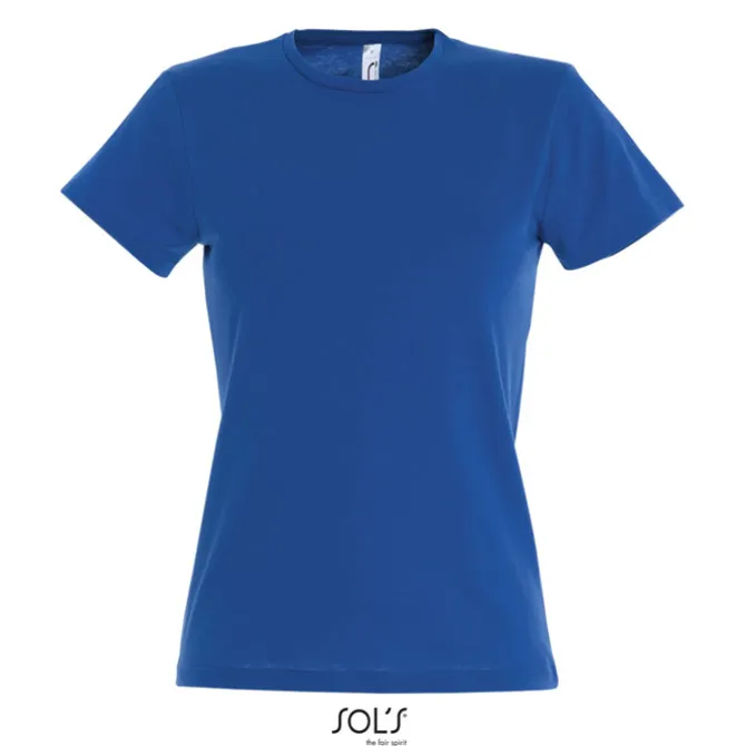 MISS Damski T-SHIRT 150g / Niebieski S11386-RB-S