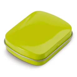Miętówki w metalowym, prostokątnym opakowaniu / Jasnozielony LT91795-N0032