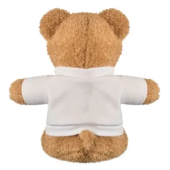 Miś z koszulką 23 cm / Bialy MO2745-06
