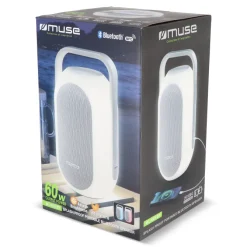 ML-625| Muse Ambient Light Głośnik Bluetooth wewnętrzny/zewnętrzny  / Biały LT55025-N0001